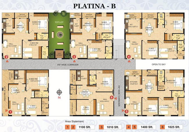 Swapna Nirman Floor Plan - B